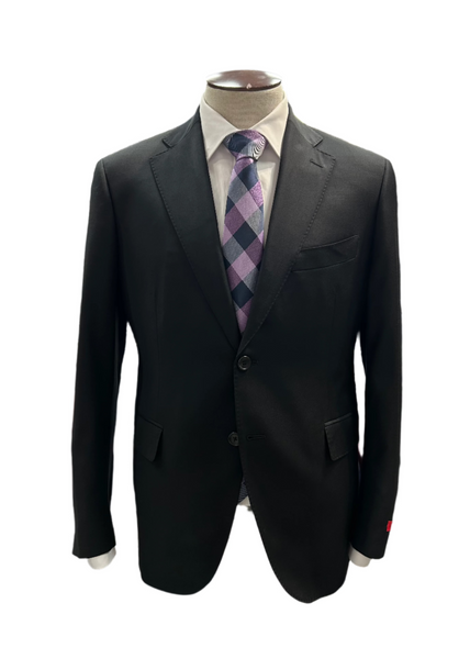 M U S S A Wool Suit Black