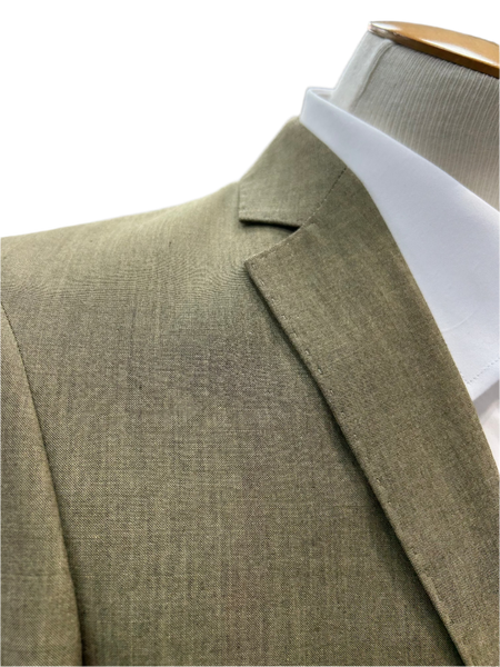 Bertolini Tan 2-Piece Wool Suit (Regular Fit)