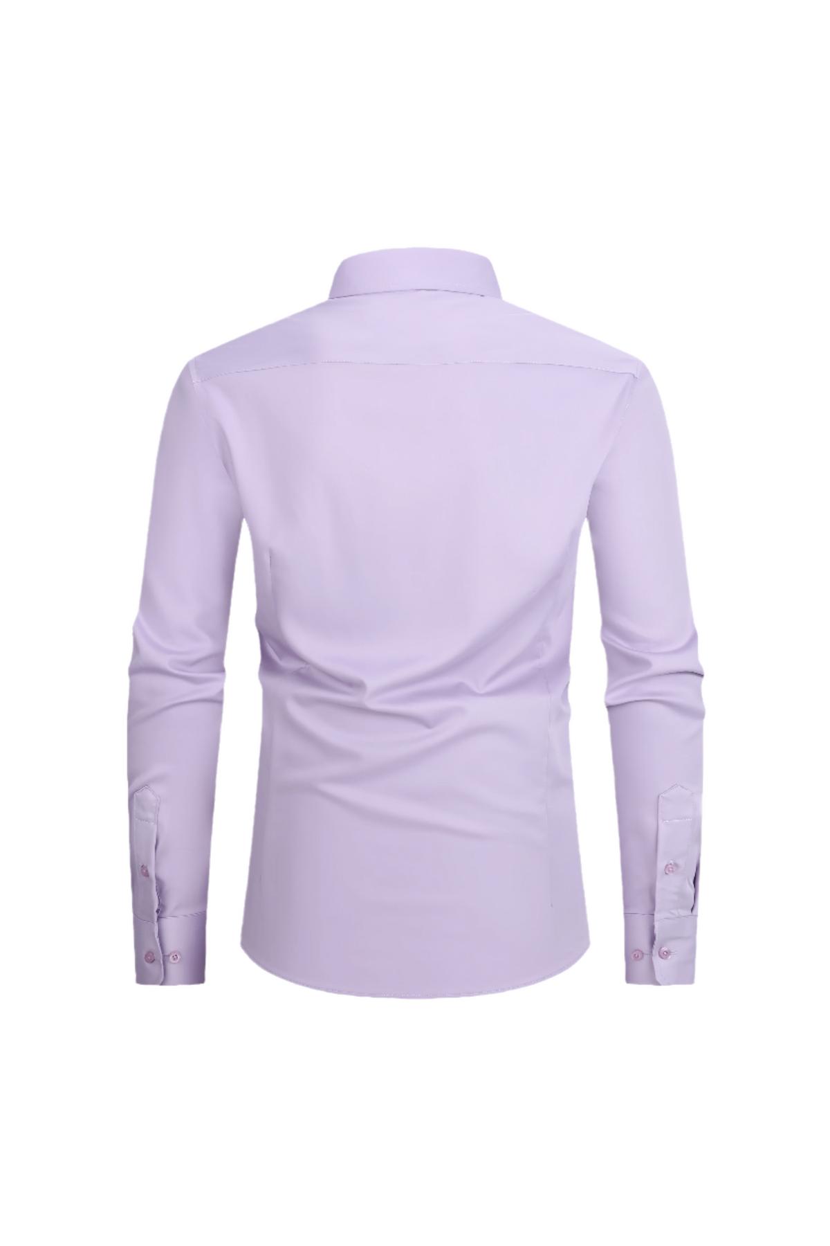 JOFELLI Bamboo Technology Lavender Stretch Wrinkle-free Long Sleeve Button Down