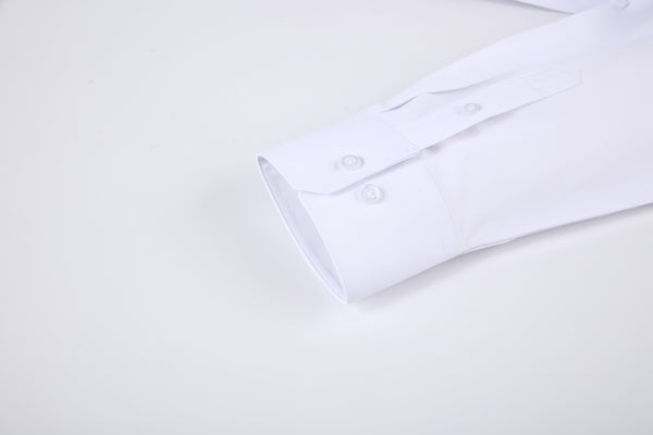 JOFELLI Tuxedo Wing Collar Shirt Formal Dress Shirt Pleated Long Sleeve Button Down Shirts for Prom Party Wedding