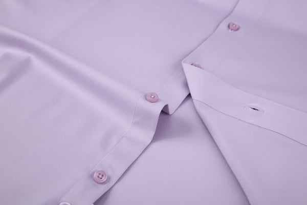 JOFELLI Bamboo Technology Lavender Stretch Wrinkle-free Long Sleeve Button Down